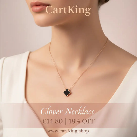 Clover Necklace with Elegant Pendant Design