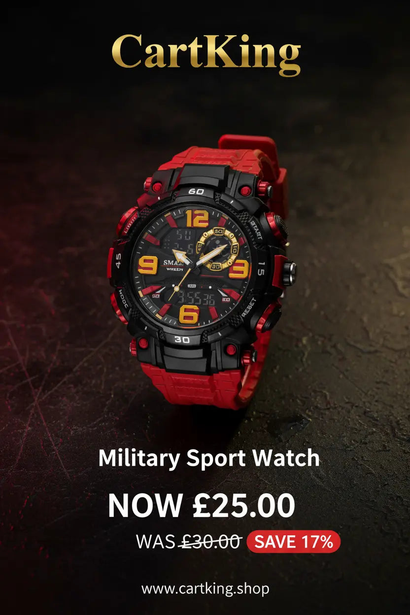 Military Men Watch Fashion Sport Outdoor G Wristwatch Male Digital Stopwatch